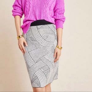 Anthropologie Maeve Jovana Sweater Pencil Skirt